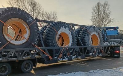 Тралы для перевозки больших грузовых колес - Никольск, заказать или взять в аренду