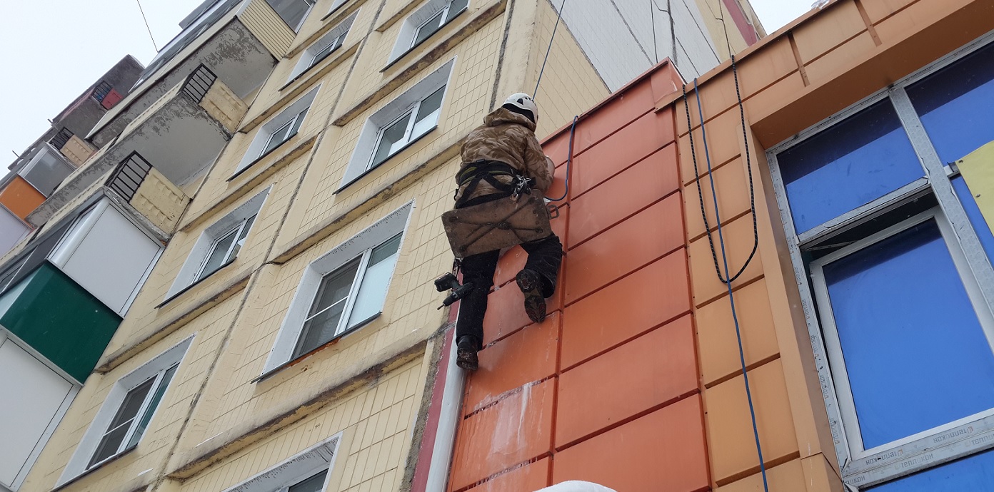 Услуги промышленных альпинистов для высотных работ в Сердобске