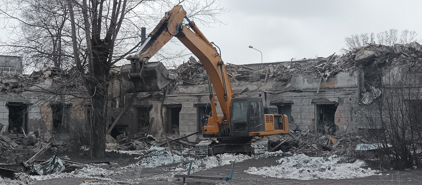 Демонтажные работы, услуги спецтехники в Сердобске